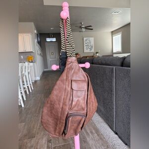 Star Wars Rise of Skywalker Faux Leather Sling Backpack Disney 2019